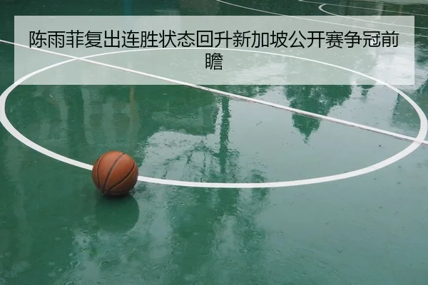 陈雨菲复出连胜状态回升新加坡公开赛争冠前瞻 - kaiyunsport